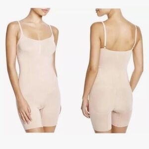 SPANX encore shapesuit beige full body shapewear slimming event 1X